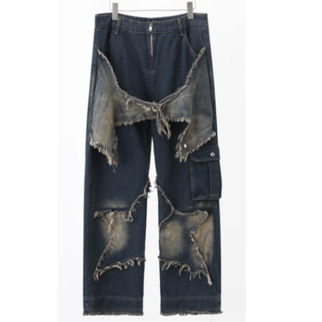 Stars Baggy Jeans