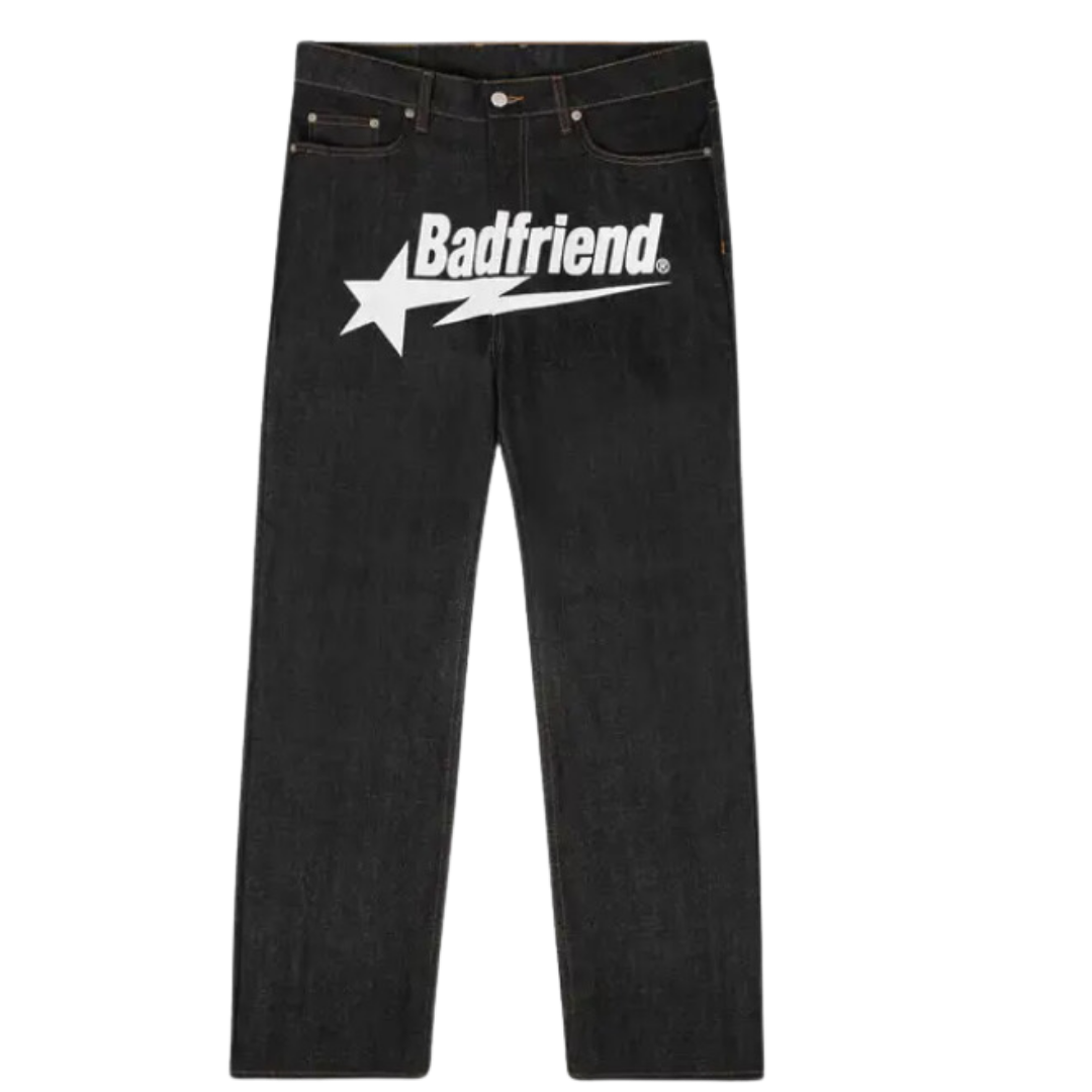 Badfriend Black Baggy Jeans