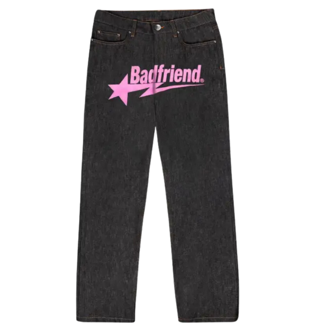 Badfriend Black Baggy Jeans