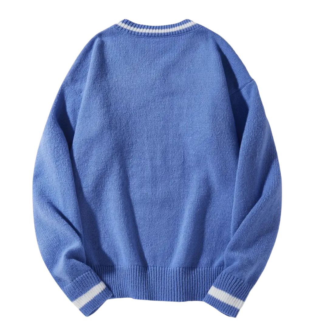Butterfly 400gsm Sweater Persian Blue