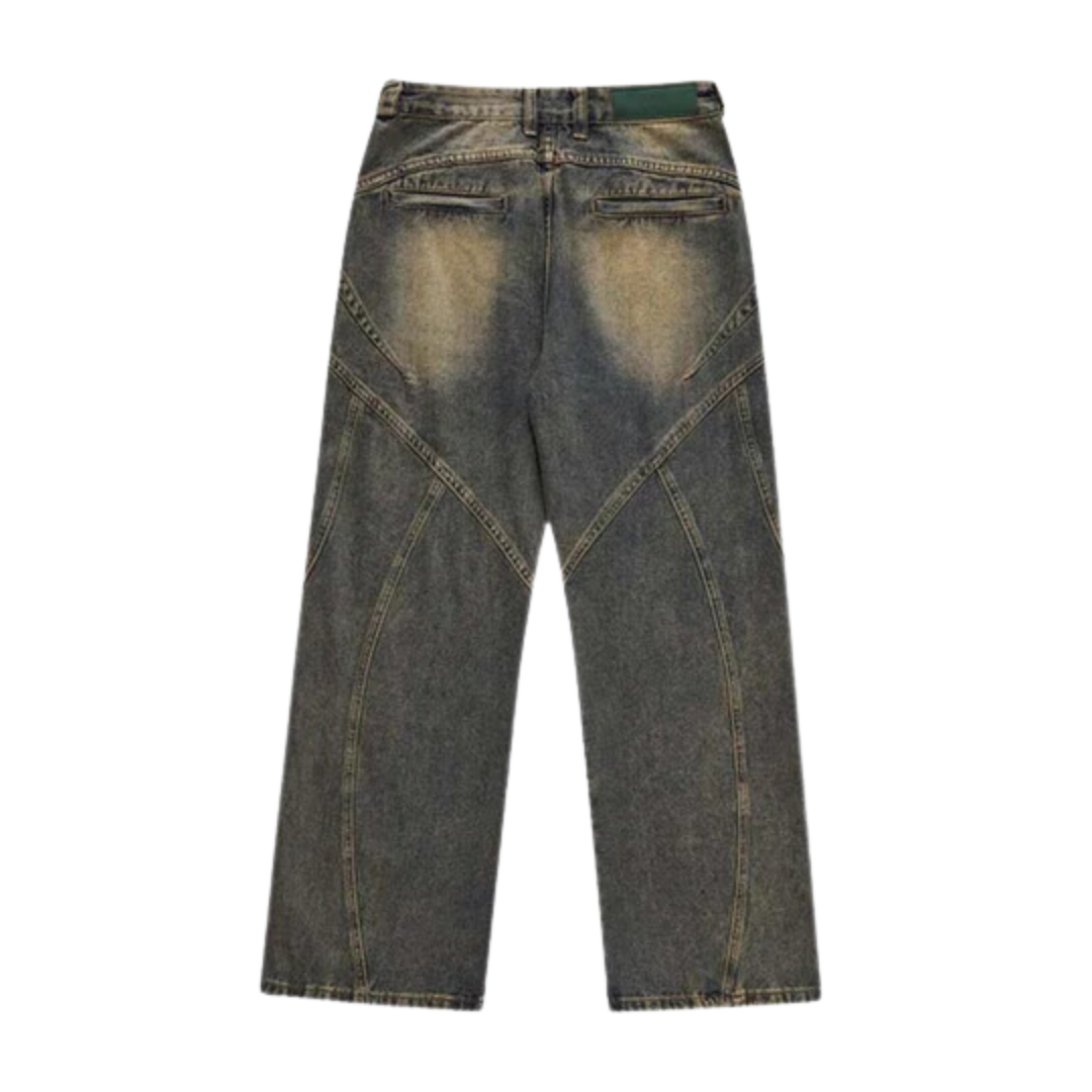 Vintage Y2K baggy-jeans schlag-Hose flared low mid waist S M 36 in  Nordrhein-Westfalen - Hagen