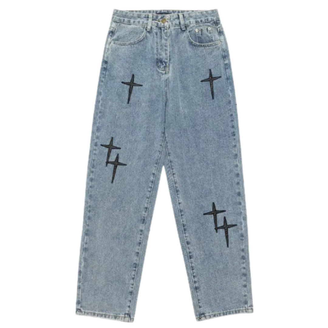 Cross Denim Baggy Jeans
