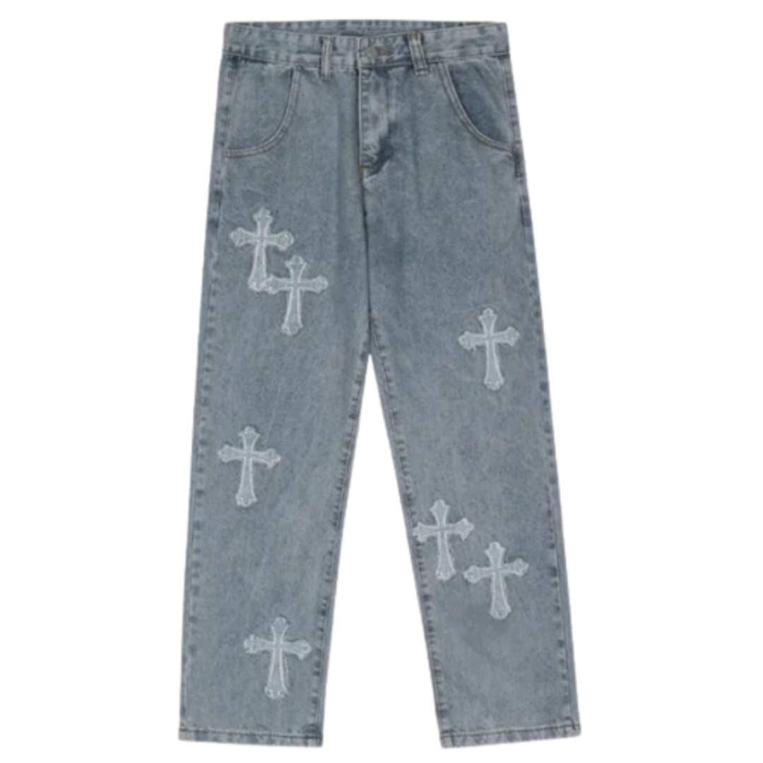 Cross Baggy Jeans