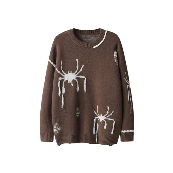 Y2K Vintage Spider Sweater
